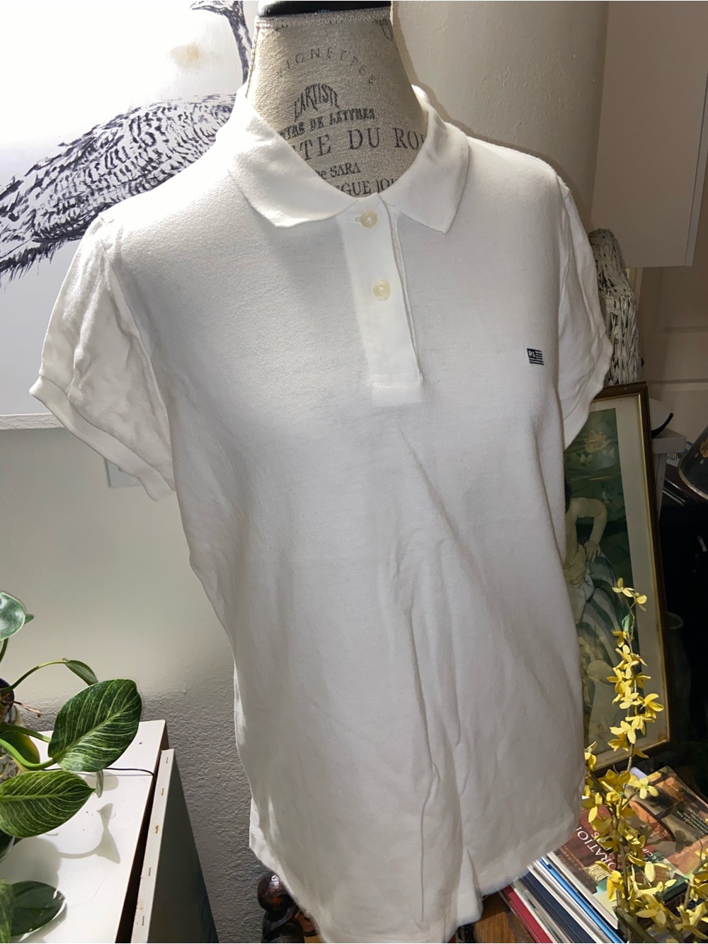 Polo by Ralph Lauren White Short-Sleeve Women's Polo